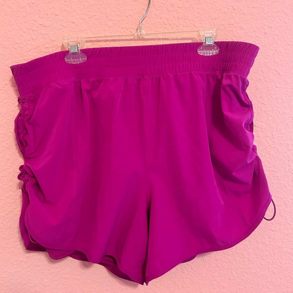 Avia Women's Fuchsia Athletic Shorts